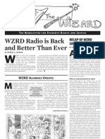 The WIZARD: Newsletter For Student Rights and Justice