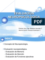 Evaluación neuropsicológica: memoria, atención y funciones ejecutivas