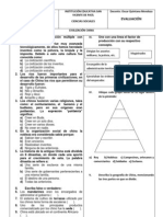 Evaluacion China 6º