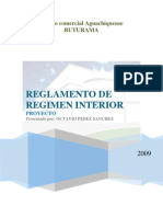 PROYECTO DE REGLAMENTO INTERNO Centro Comercial BUTURAMA AGUACHICA