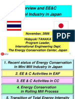 Overview and EE&C of Steel Industry in Japan