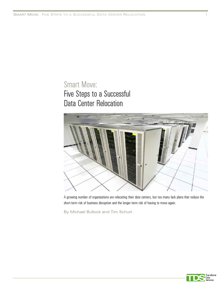 Smart Move:: Five Steps To A Successful Data Center Relocation | PDF ...