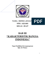 Download Bab III Karakteristik Bangsa Indonesia by monicajuliani92 SN144606046 doc pdf