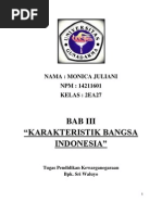 Download Bab III Karakteristik Bangsa Indonesia by monicajuliani92 SN144606046 doc pdf