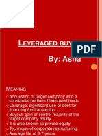 leveraged buyout