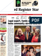 Excalibur-Excelsior Awards Ceremony front page layout