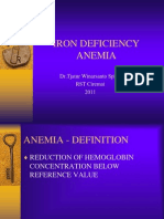 IM-Iron Deficiency Anemia