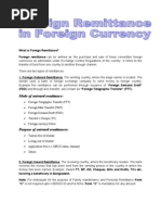 Foreign Remittance PRESENTATION