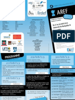 Flyer AREF2013 Site