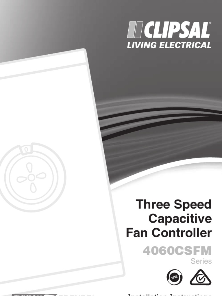 Clipsal Pdf Switch Mechanical Fan