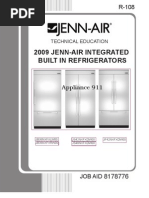 Download Jb36nxfxlw00 Jb36nxfxrw00 Js42nxfxdw00 Js48nxfxdw00 Jf42nxfxdw00 Models 2009 Jenn-Air Integrated Built in Refrigerator Service Manual by 911servicetech SN144630344 doc pdf