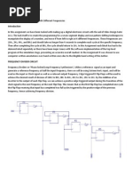 Pattern Shifting With Different Frequencies - Report