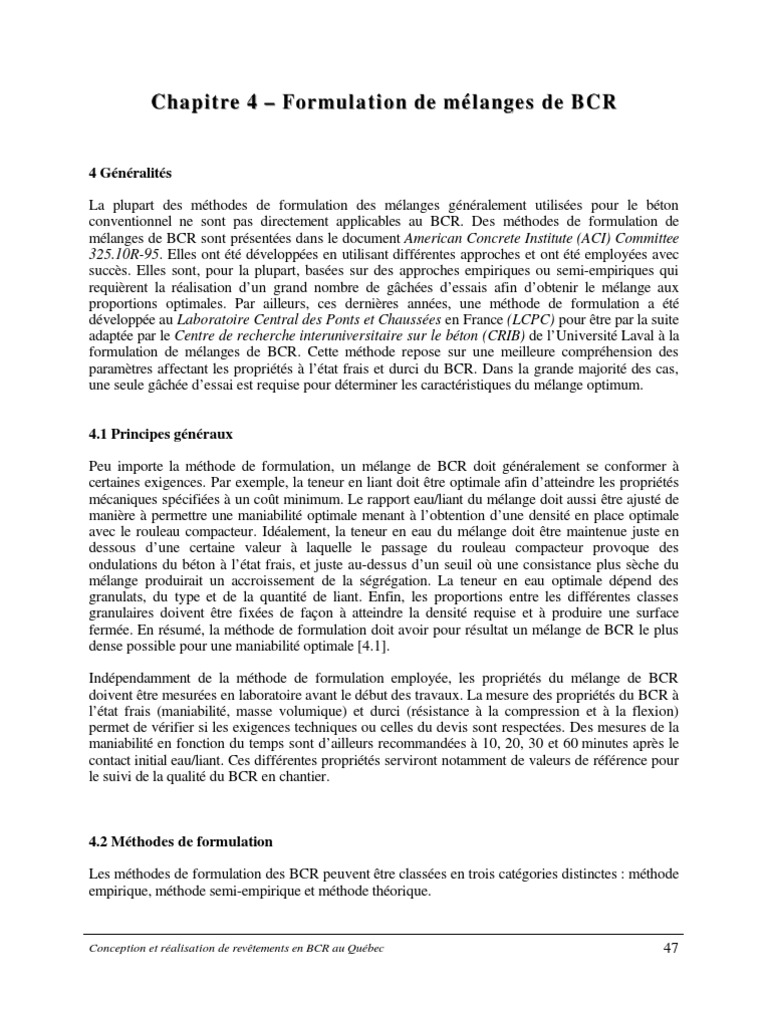 BCR-FormulationChap 4 - Copie | PDF