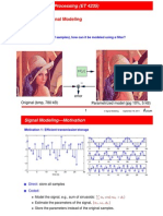 signal modelling