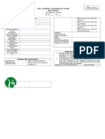 The Lasallian Commission On Bar Operations: Information Sheet AY 20 - 20