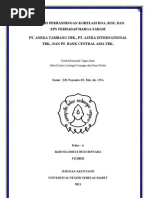 Download ANALISIS PERBANDINGAN KORELASI ROA ROE DAN EPS TERHADAP HARGA SAHAM PT ANEKA TAMBANG TBK PT ASTRA INTERNATIONAL TBK DAN PT BANK CENTRAL ASIA TBK by Bobby Bintara SN144652605 doc pdf