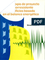 Metodologia de Proyectos Sismorresistente de Edificios Basados en El Balance Energetico