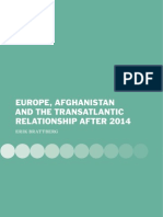 Europe, Afghanistan and the Transatlantic Relationship after 2014