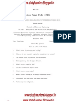 Basic Civil and Mechanical  nov-dec-2010 question paper studyhaunters