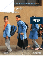 The State of The World's Children 2013: Children With Disabilities