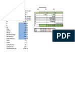 Tabla para Diseño Muros de Contencion