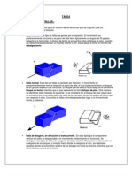 Clasificación fallas pliegues