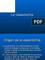 La Vasectomía