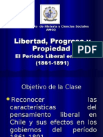 Período liberal en chile 1861-1891