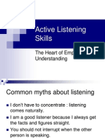 Active Listening Skills