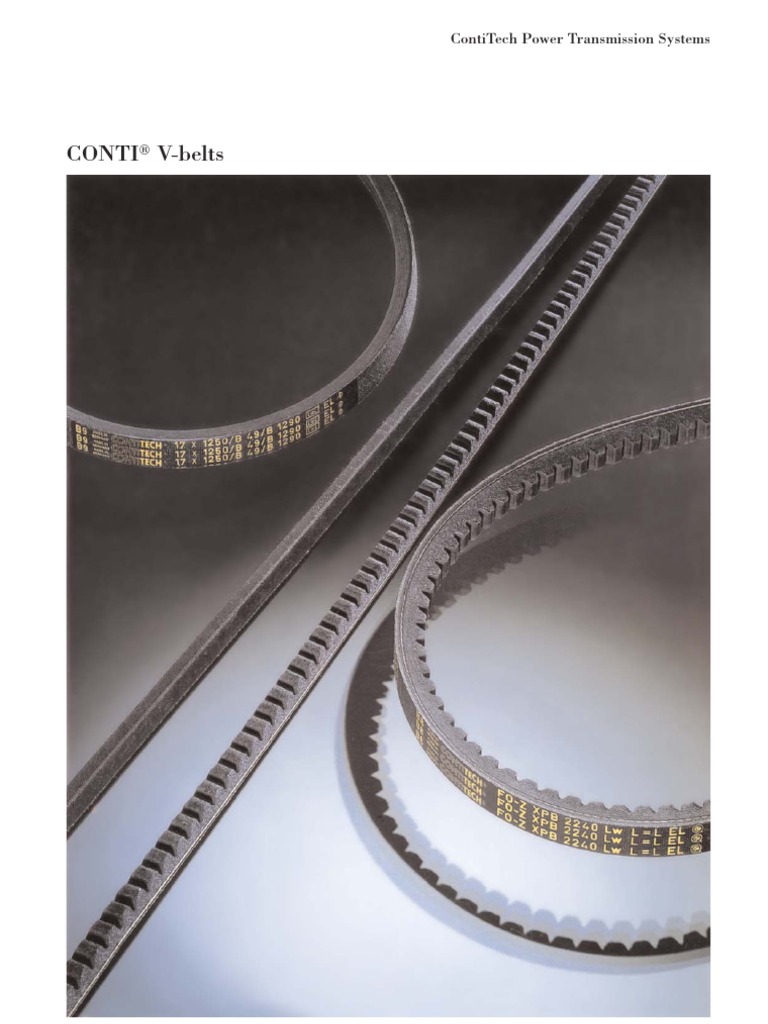 ContiTech Power Transmission Systems PDF