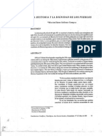 La Historia y La Dignidad de Los Pueblos