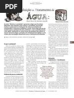 Poluição vs tratamento de água