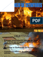 Uso Extintores