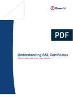 Thawte Understanding SSL Certificate Whitepaper