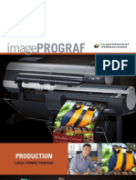 Product Brochure For The iPF8300S & iPF6300S