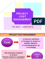 Chap 8 Project Cost Management