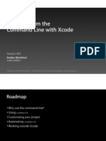 Session 404 - Building From the Command Line With Xcode