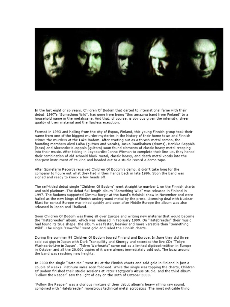 Shagrath & Silenoz of Dimmu Borgir - Music Print Ad Photo - 2004