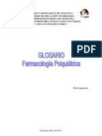 GLOSARIO Farmacos PSiquiatria