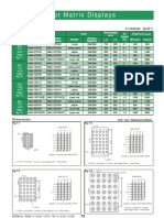 Dot Matrix Displays: Dimension: Dimension