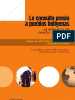 La consulta previa a pueblos indigenas Estándares Internacionales