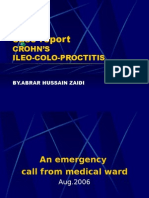 Case Report: Crohn'S Ileo-Colo-Proctitis