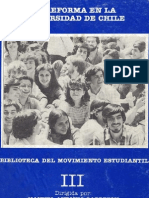 Felipe Aguero (1987) La Reforma en La Universidad de Chile