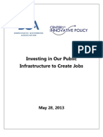 Investing in Our Public Infrastructure To Create Jobs