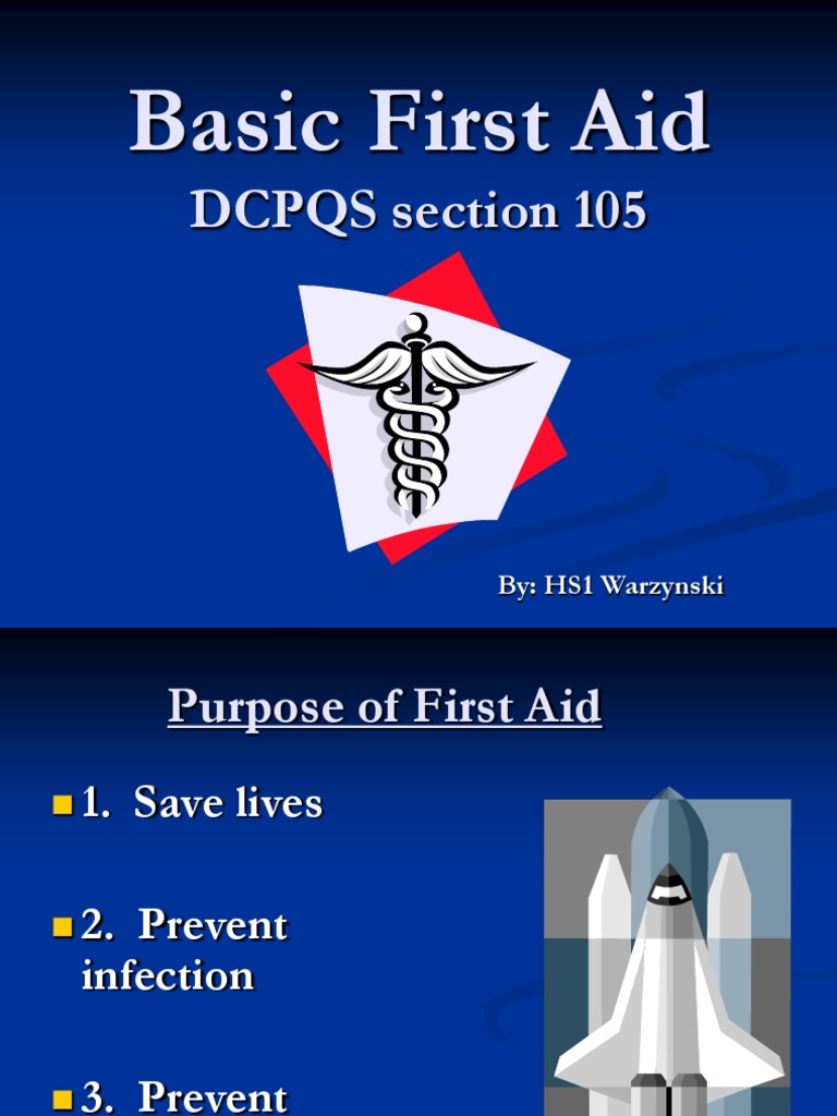 Basic First Aid, DCPQS | PDF | Burn | First Aid