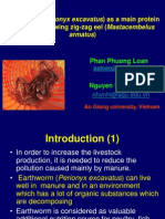 Earthworm (Perionyx Excavatus) As A Main Protein Source For Growing Zig-Zag Eel (Mastacembelus