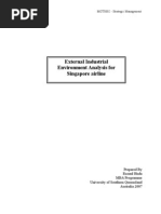 Download External Industrial Environment Analysis for Singapore airline  by Rezaul Huda SN14477098 doc pdf