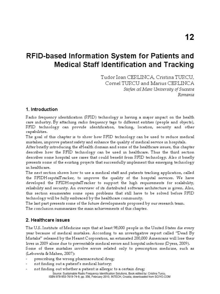 Pdfs 8502 InTech-Rfid Based Information System For Patients and Medical ...