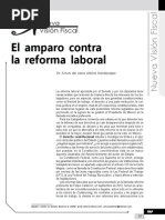 El Amparo Contra La Reforma Laboral