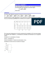 EJERCICIOS MULTIPLEXORES